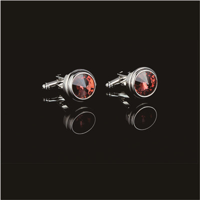 Brass slap-up cufflink for men