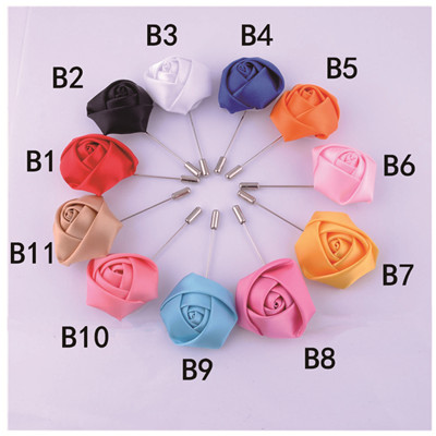 fabrics rose brooches in stock