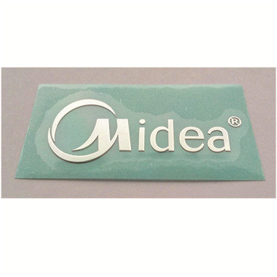 thin metal sticker with strong 3M tape