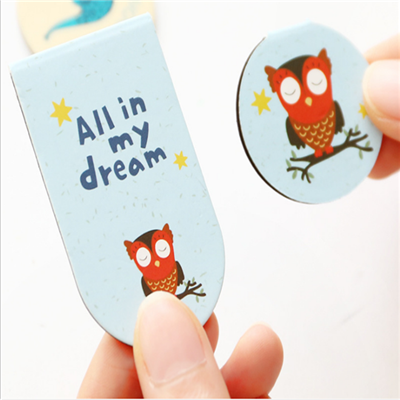 tin soft magnetism cartoon bookmark