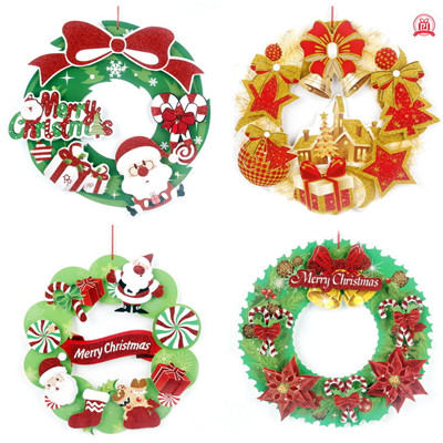 paper christmas decorative sticker pendant