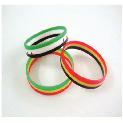 high quality layer silicone bracelet