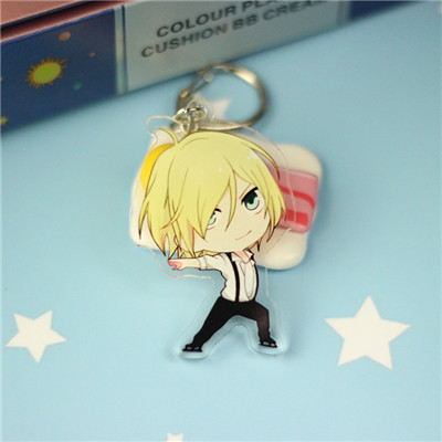 mini MOQ custom anime acrylic keychain