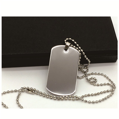 stainless steel blank dog tag in stock